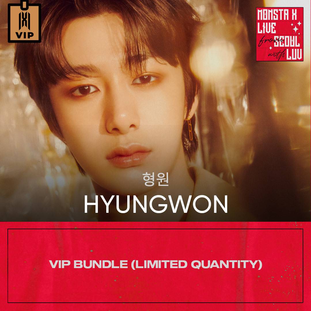 VIP Bundle with Hyungwon meet and greet